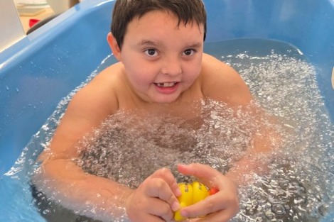 Také v roce 2025 rozdělíme část provozního zisku dětem - Míša z Rusína